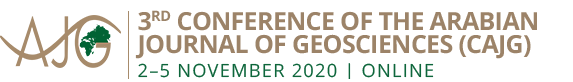 3rd Conference of the Arabian Journal of Geosciences CAJG-3, 25-28 November 2019, Sousse, Tunisia